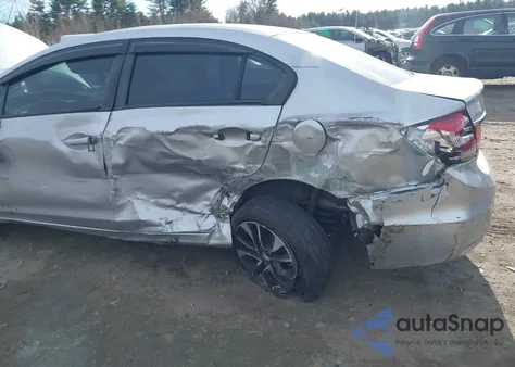 2013 Honda Civic Ex из США, поврежденный, VIN 2HGFB2F82DH514867